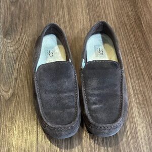 UGG Men's Suede Penny Loafers - Dark Brown